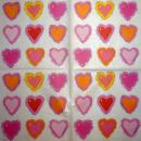 118 Heart / Hearts - 4-ply - Handkerchief